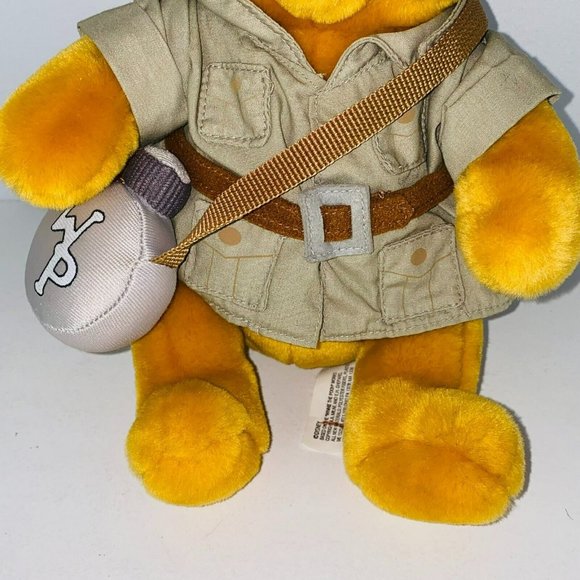 WDW Walt Disney World Winnie Character Plush Safari Hiking Explorer Pooh Bear - Picture 4 of 9